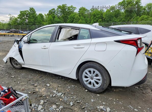 JTDKARFU9L3108754 2020 TOYOTA PRIUS White უკანა მარცხენა