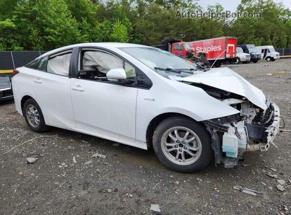 JTDKARFU9L3108754 2020 TOYOTA PRIUS White წინა მარჯვენა