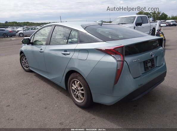 JTDKARFUXG3014565 2016 TOYOTA PRIUS Turquoise უკანა მარცხენა