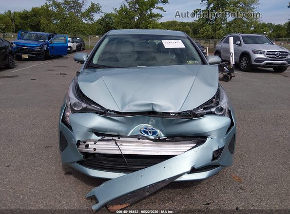 JTDKARFUXG3014565 2016 TOYOTA PRIUS Turquoise ხელსაწყოთა პანელის ხედი