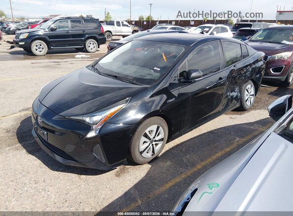 JTDKARFUXH3043825 2017 TOYOTA PRIUS Черный 