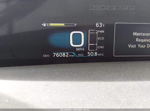 JTDKARFUXH3043825 2017 TOYOTA PRIUS Черный 