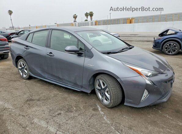 JTDKARFUXH3048331 2017 TOYOTA PRIUS Gray 