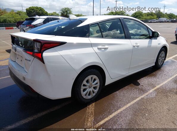 JTDKARFUXL3125272 2020 TOYOTA PRIUS White Rear right