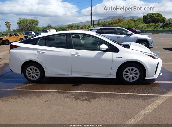 JTDKARFUXL3125272 2020 TOYOTA PRIUS White Rear interior view