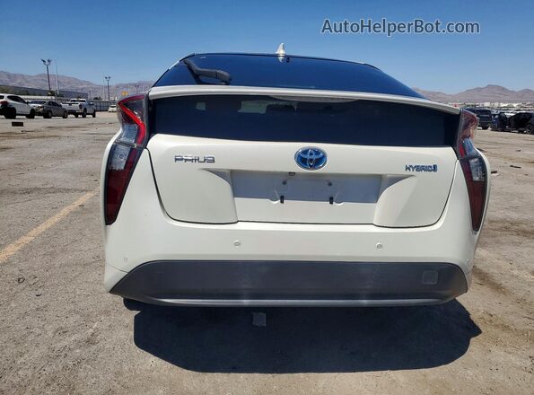 JTDKBRFU6H3042247 2017 TOYOTA PRIUS White უკანა ხედი