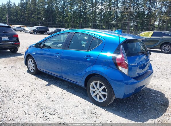 JTDKDTB3XG1139093 2016 TOYOTA PRIUS C Синий 