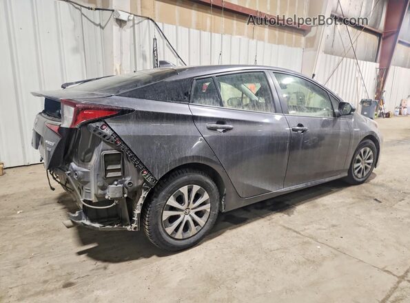 JTDL9MFU7M3028029 2021 TOYOTA PRIUS Charcoal 