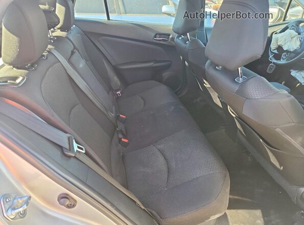 JTDL9MFUXM3031071 2021 TOYOTA PRIUS Silver Հետևի նստատեղերի տեսք