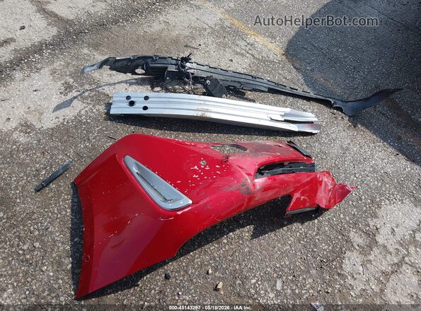 JTDL9RFU2K3002657 2019 TOYOTA PRIUS Red Widok zestawu wskaźników