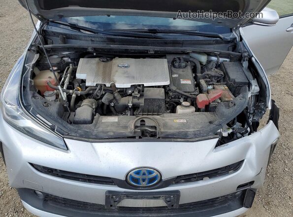 JTDL9RFU4K3005379 2019 TOYOTA PRIUS Silver Vista interior trasera