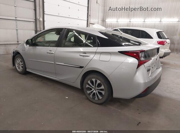 JTDL9RFU5K3011157 2019 TOYOTA PRIUS Silver უკანა მარცხენა