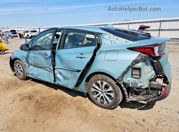 JTDL9RFU8L3014667 2020 TOYOTA PRIUS Blue 