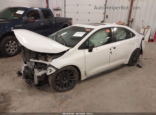 JTDM4MCE2NJ092248 2022 TOYOTA LL White Առջևի ձախ երեք քառորդ տեսարան