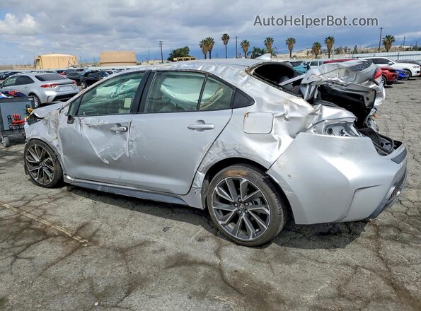 JTDP4MCE1MJ058314 2021 TOYOTA COROLLA Silver უკანა მარცხენა