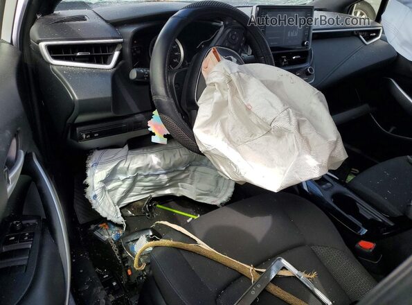 JTDP4MCE1MJ058314 2021 TOYOTA COROLLA Silver წინა პანელის ხედი