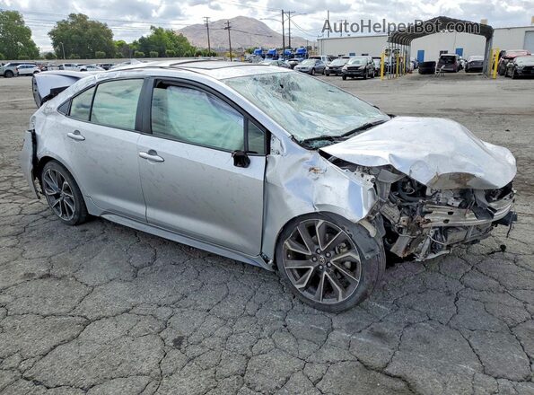 JTDP4MCE1MJ058314 2021 TOYOTA COROLLA Silver წინა მარჯვენა