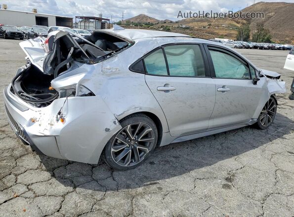 JTDP4MCE1MJ058314 2021 TOYOTA COROLLA Silver უკანა მარჯვენა