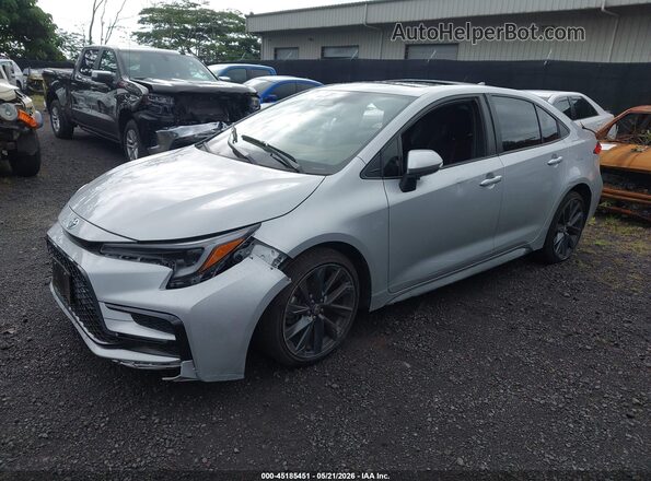 JTDP4MCE4S3525565 2025 TOYOTA COROLLA Silver Передня ліва чверть