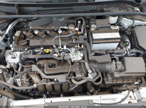JTDP4MCE4S3525565 2025 TOYOTA COROLLA Silver Вид ззаду