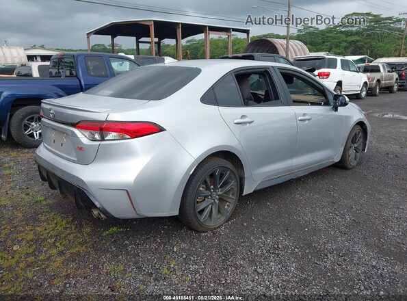 JTDP4MCE4S3525565 2025 TOYOTA COROLLA Silver Задня права чверть