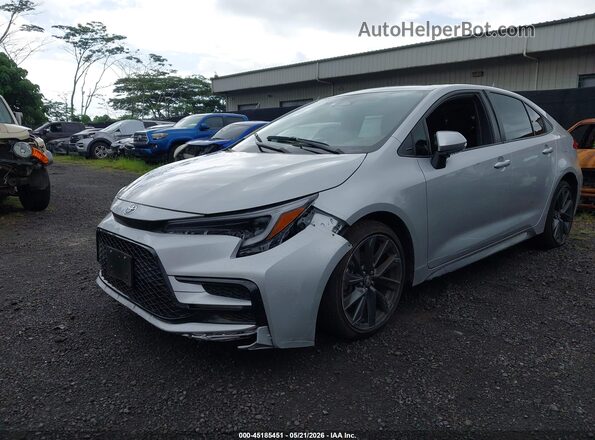 JTDP4MCE4S3525565 2025 TOYOTA COROLLA Silver 