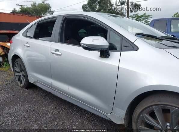 JTDP4MCE4S3525565 2025 TOYOTA COROLLA Silver 