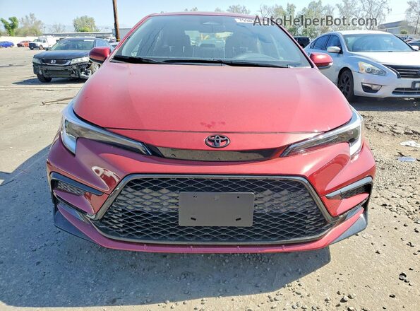 JTDP4MCE4T3527902 2026 TOYOTA COROLLA Red Widok z przodu