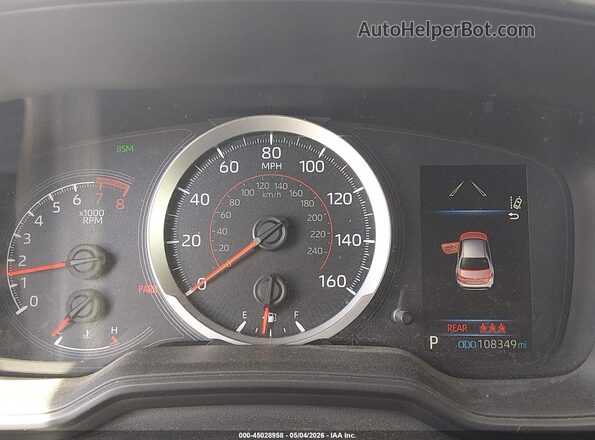 JTDP4RCE7LJ013468 2020 TOYOTA LL Blue Հետևի նստատեղերի տեսք