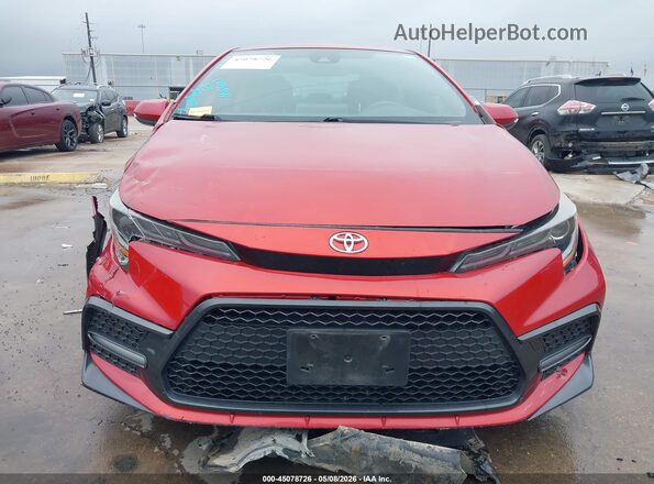 JTDP4RCE7LJ023076 2020 TOYOTA LL Красный Вид щитка приборов