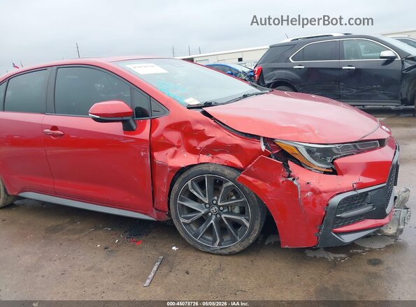 JTDP4RCE7LJ023076 2020 TOYOTA LL Красный Вид спереди