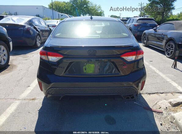 JTDS4MCE0MJ060744 2021 TOYOTA COROLLA Black 