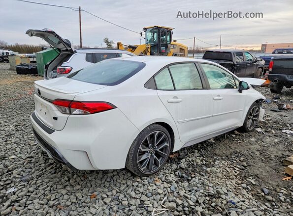 JTDS4MCE0MJ080217 2021 TOYOTA COROLLA White 