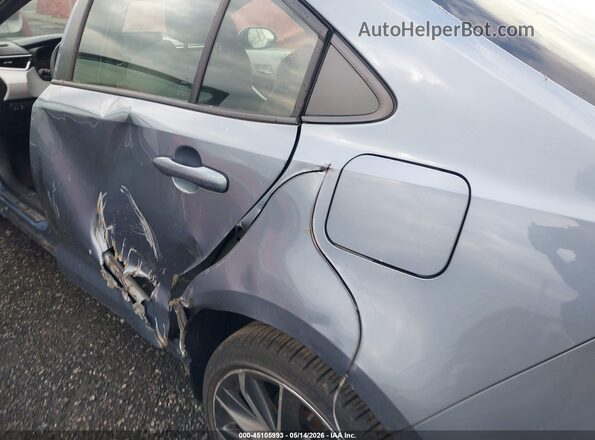 JTDS4MCE0NJ097892 2022 TOYOTA COROLLA Blue Դիմացի տեսք