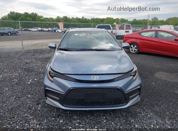 JTDS4MCE0NJ097892 2022 TOYOTA COROLLA Blue Սարքավորումների վահանակի տեսք