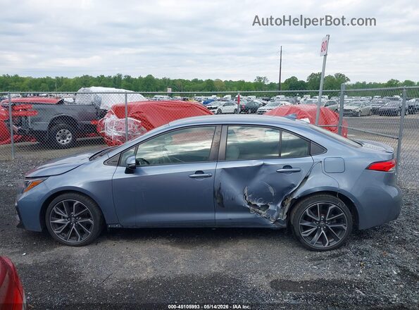 JTDS4MCE0NJ097892 2022 TOYOTA COROLLA Blue Սալոնի 360 աստիճան տեսք