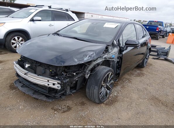 JTDS4MCE0NJ098931 2022 TOYOTA COROLLA Black Передня ліва чверть