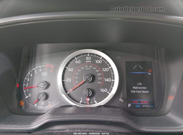 JTDS4MCE0NJ098931 2022 TOYOTA COROLLA Black Вид задніх сидінь