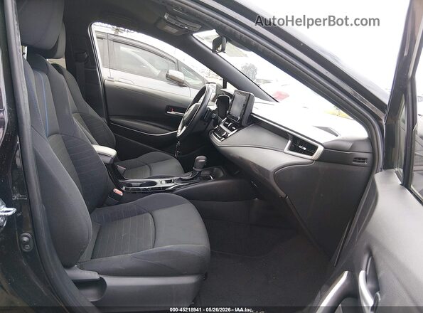 JTDS4MCE0NJ098931 2022 TOYOTA COROLLA Black Вид салону спереду