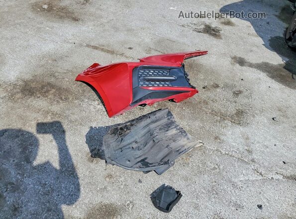 JTDS4MCE1MJ057660 2021 TOYOTA COROLLA Red ძრავის განყოფილების ხედი