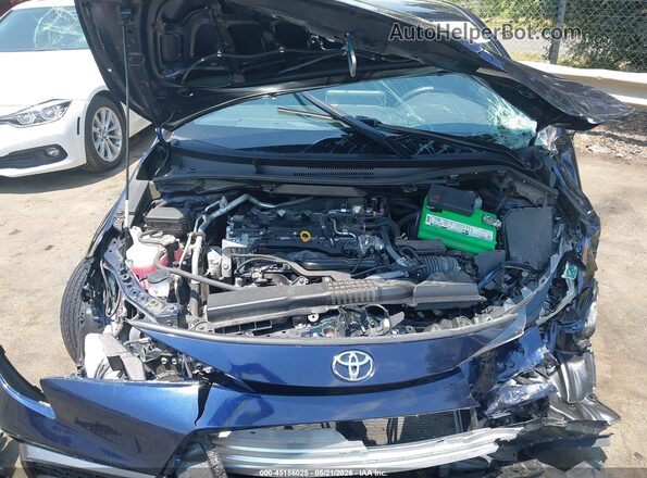 JTDS4MCE1MJ068657 2021 TOYOTA COROLLA Dark Blue Հետևի տեսք