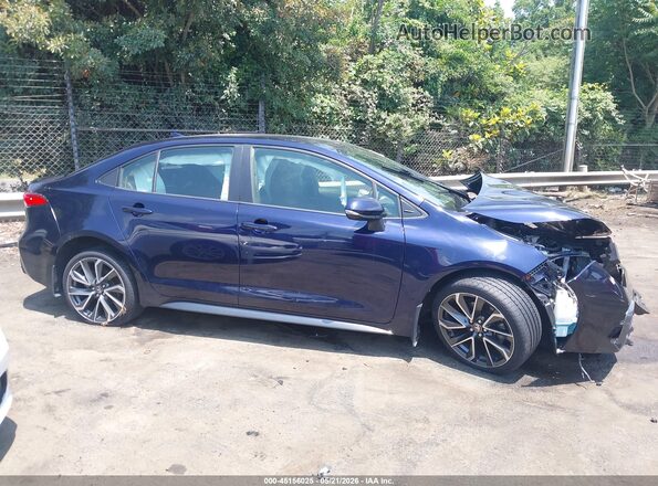 JTDS4MCE1MJ068657 2021 TOYOTA COROLLA Dark Blue Սալոնի 360 աստիճան տեսք