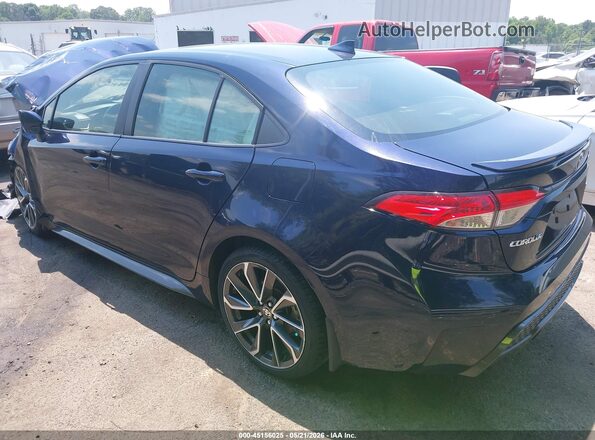 JTDS4MCE1MJ068657 2021 TOYOTA COROLLA Dark Blue Հետևի ձախ
