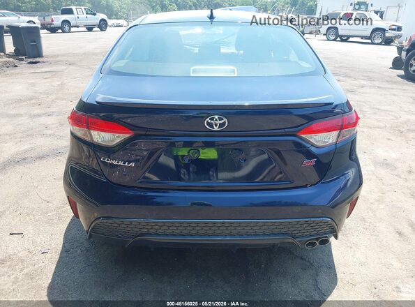 JTDS4MCE1MJ068657 2021 TOYOTA COROLLA Dark Blue 