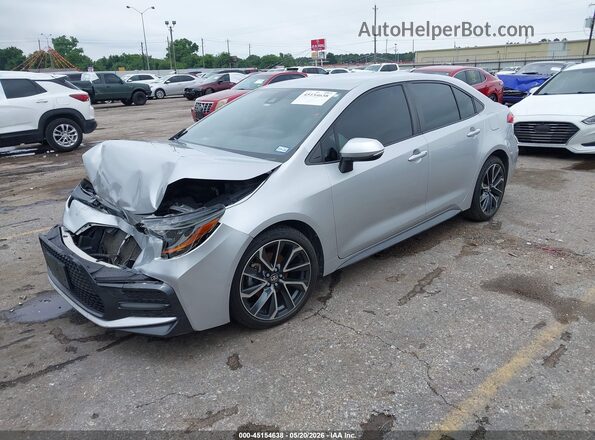 JTDS4MCE2NJ086246 2022 TOYOTA COROLLA Silver 
