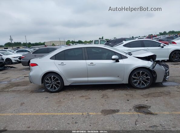 JTDS4MCE2NJ086246 2022 TOYOTA COROLLA Silver 
