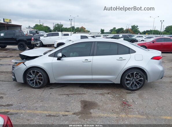 JTDS4MCE2NJ086246 2022 TOYOTA COROLLA Silver 