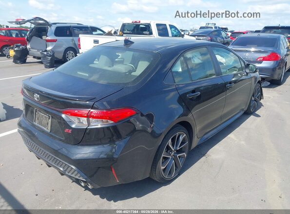 JTDS4MCE2NJ090409 2022 TOYOTA COROLLA Black Задня права чверть