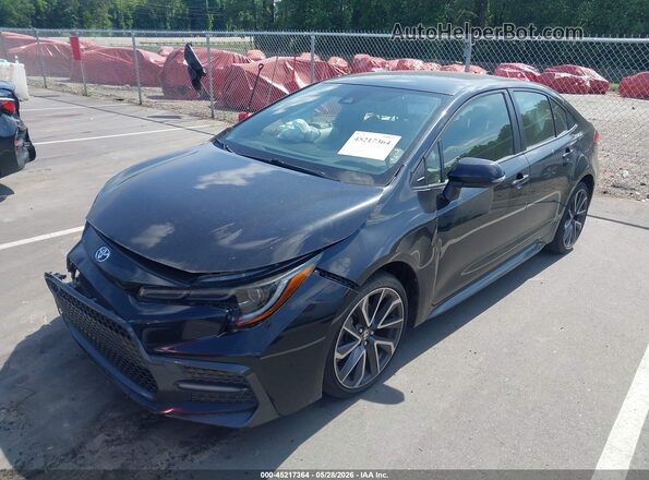 JTDS4MCE2NJ090409 2022 TOYOTA COROLLA Black Передня ліва чверть