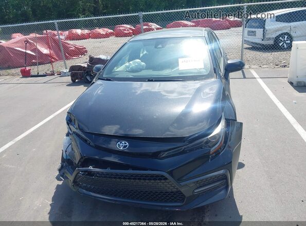 JTDS4MCE2NJ090409 2022 TOYOTA COROLLA Black Вид щитка приладів